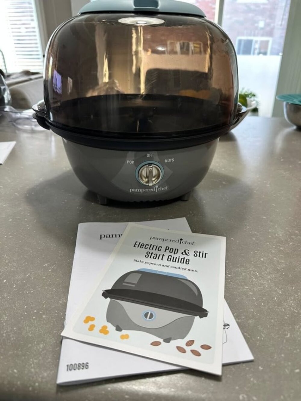 Pampered Chef 100896 Electric Pop & Stir